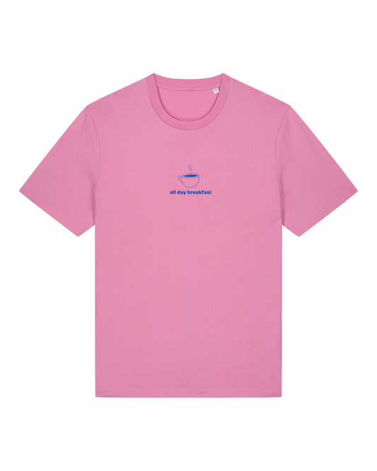 The All Day Breakfast Pink T-Shirt