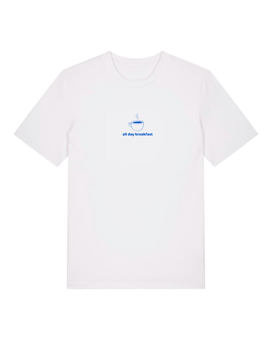 The All Day Breakfast White T-Shirt
