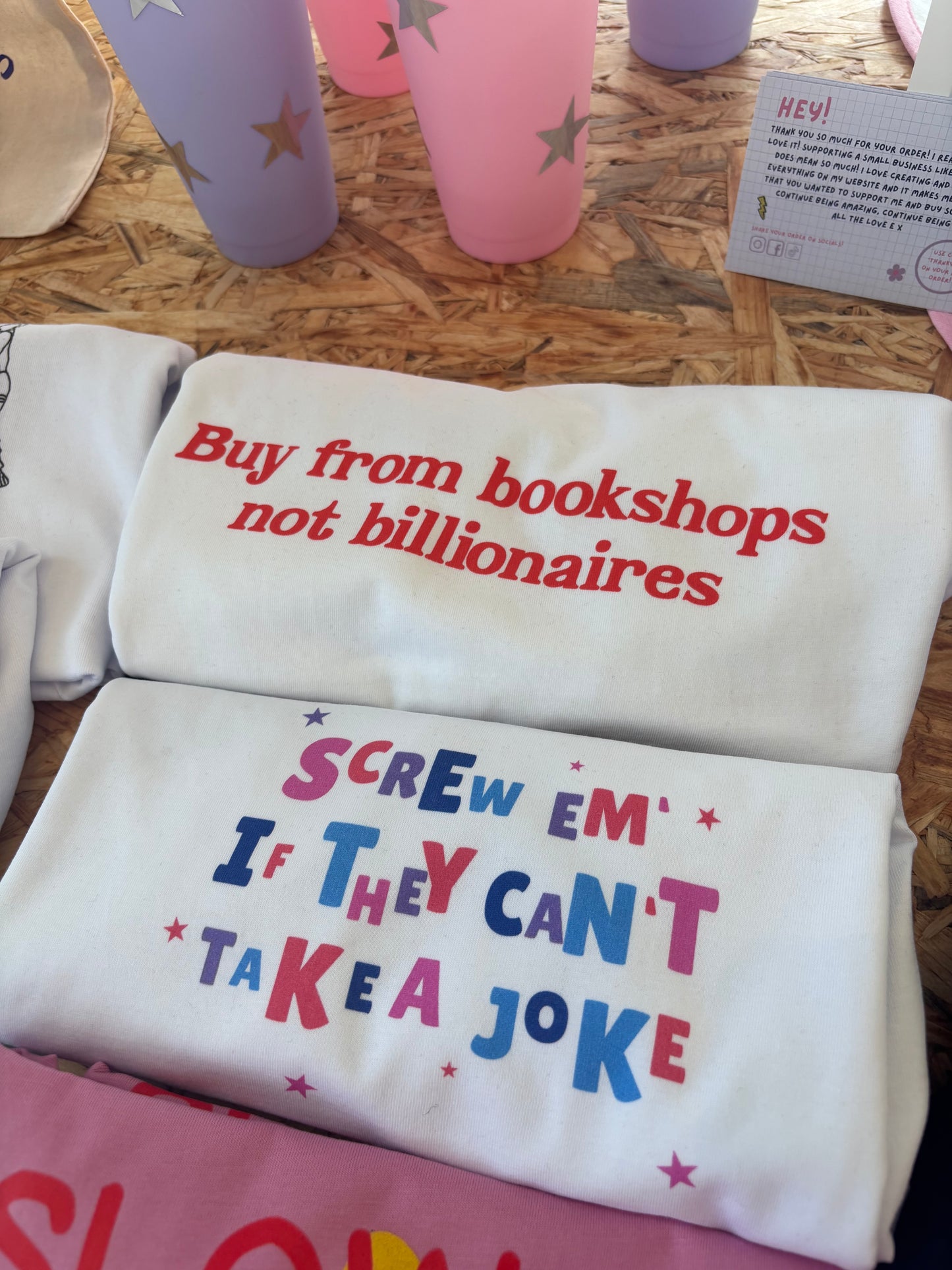The Buy From Bookshops Classic Tee