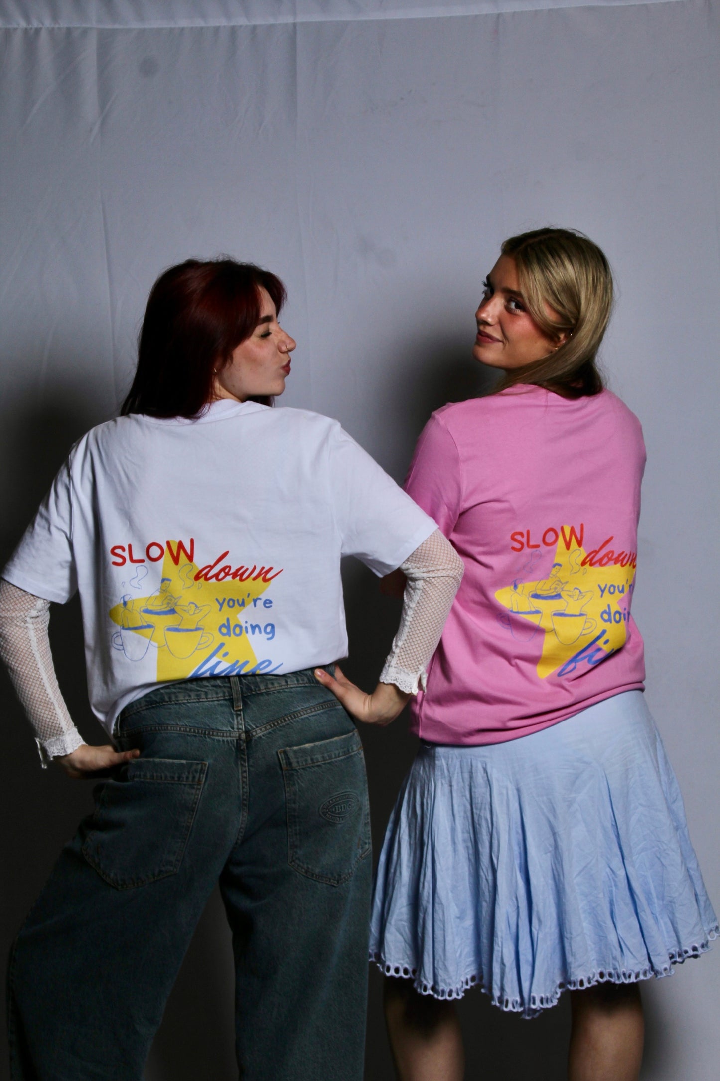 The Slow Down T-Shirt White
