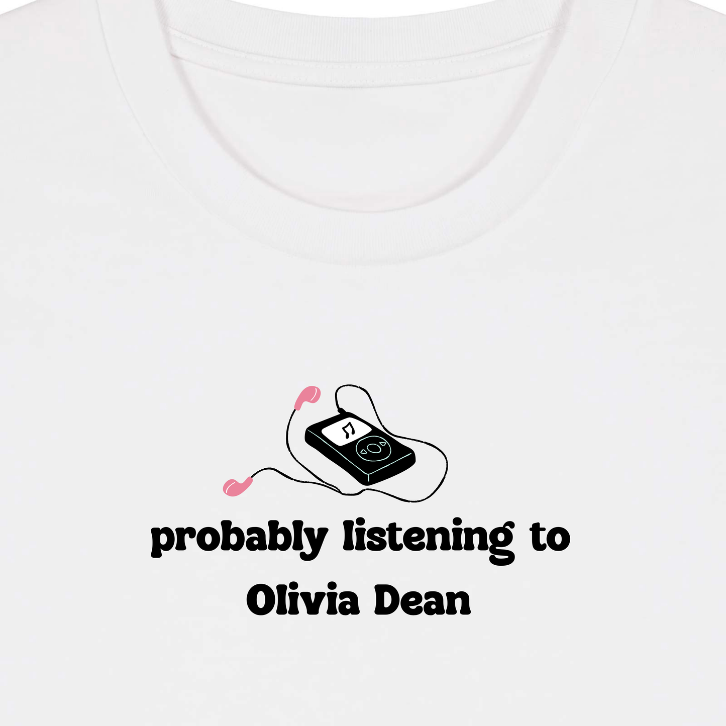 Probably Listening to Olivia Dean Baby Tee