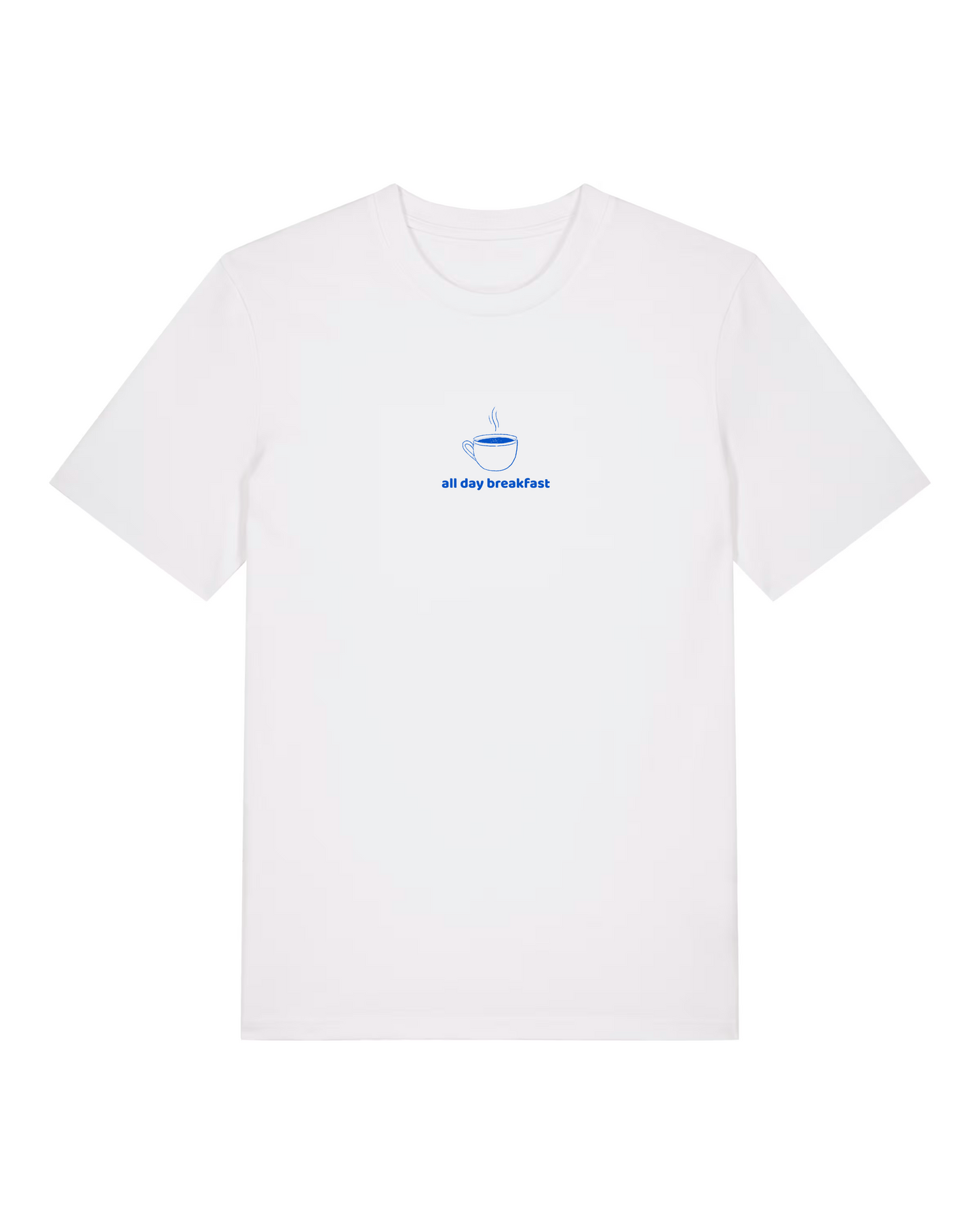 The All Day Breakfast White T-Shirt