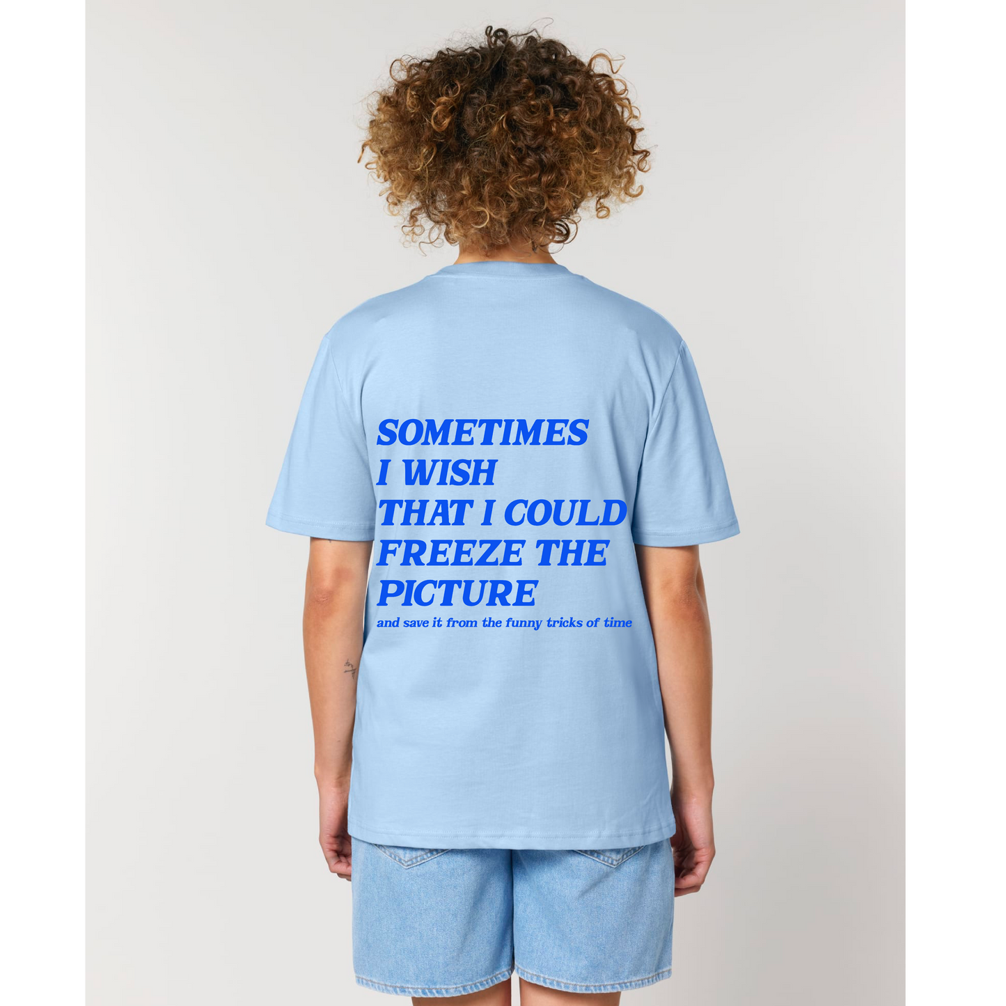 Freeze The Picture Classic T-Shirt Blue