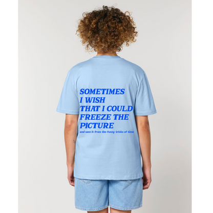 Freeze The Picture Classic T-Shirt Blue