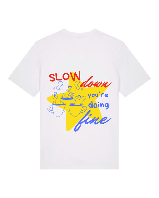 The Slow Down T-Shirt White