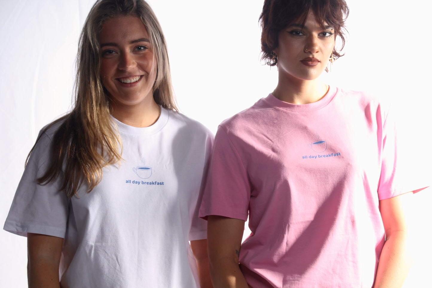The All Day Breakfast White T-Shirt